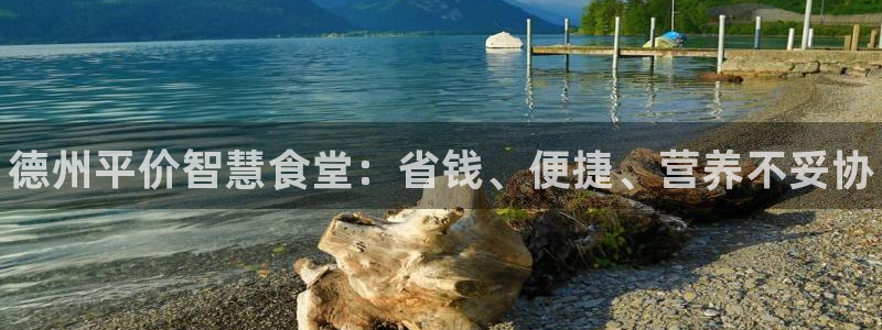 尊龙凯时有限公司：德州平价智慧食堂：省钱、便捷、营养不妥协